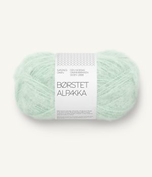 Børstet Alpakka 7911 Mint Green