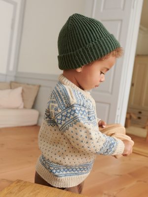 Beanie Baby Strikkes i Double Sunday fra Sandnes Garn