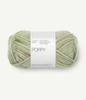 Poppy 8520 Green Marble Print