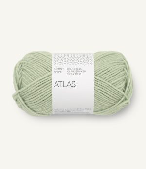 Atlas 8521 Dusty Light Green fra Sandnes Garn